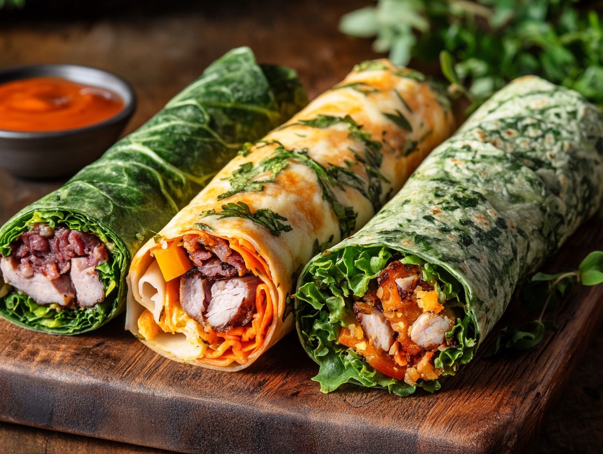 Healthy Wrap and Fun to Eat