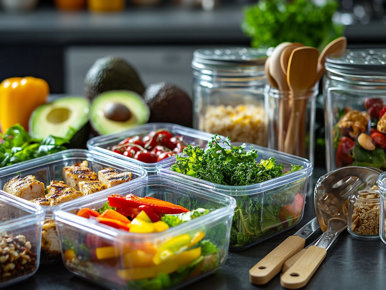 5. Invest in Meal Prep Containers