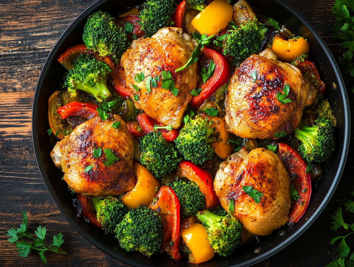 Delicious One-Pan Keto Chicken with Broccoli - Discover the Benefits!