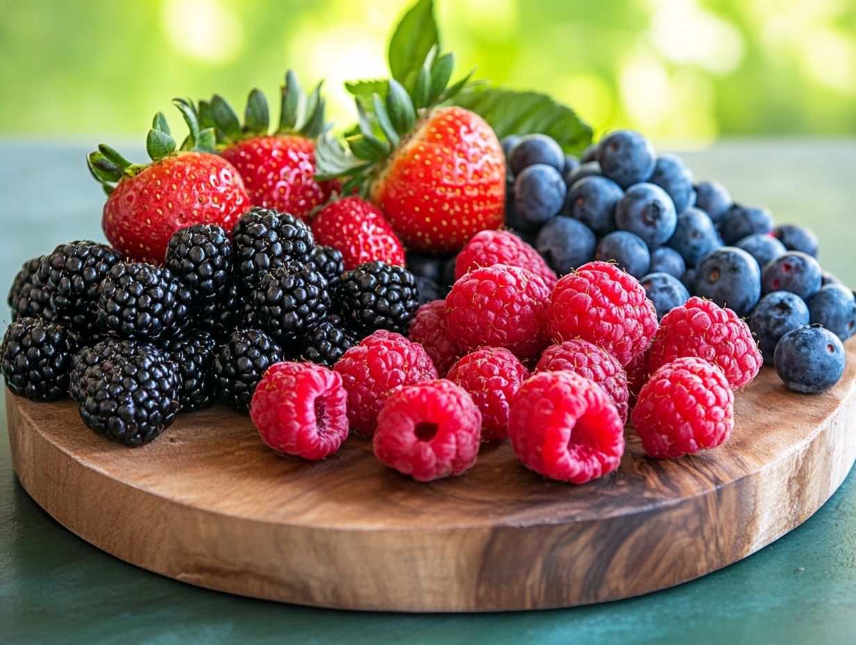 1. Eating Berries as a Snack