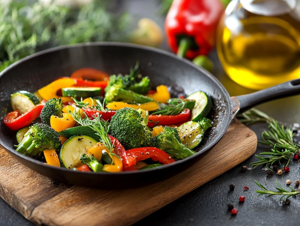 Healthy fats enhance the flavor of keto vegetables.