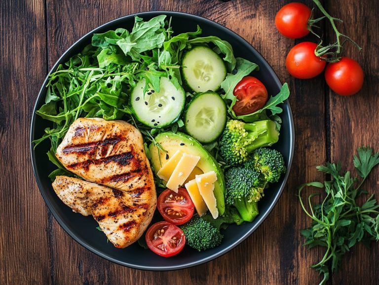 How to Create a Nutritionally Balanced Keto Plate