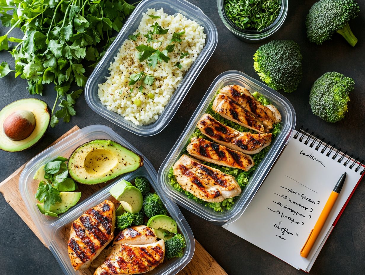 Learn how to meal prep effectively for your keto diet.