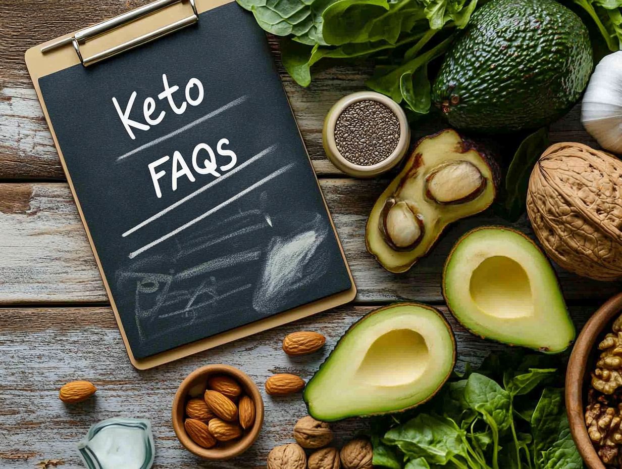 Visual summary of key takeaways from the Keto diet article.