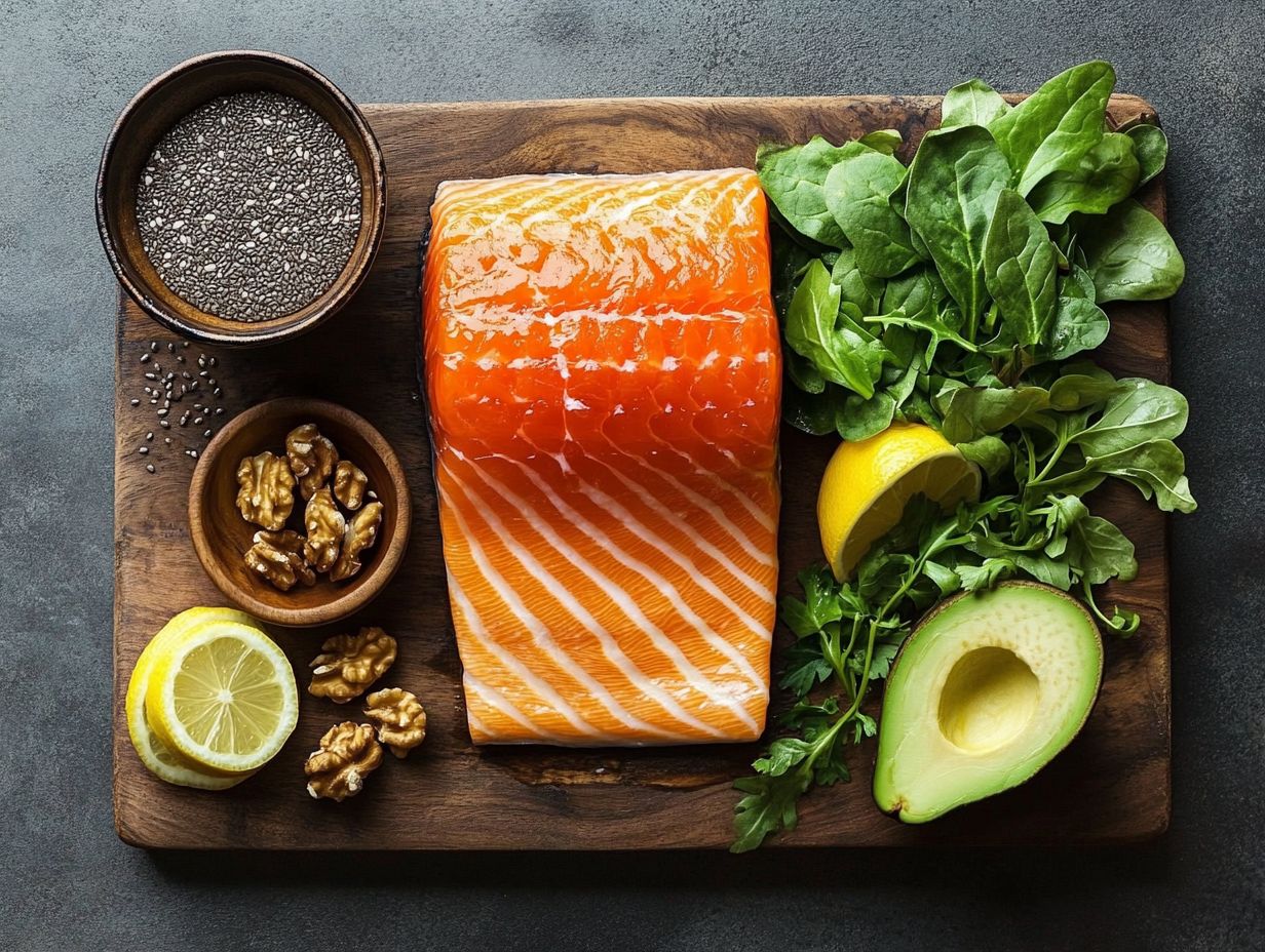 Image illustrating the Keto Diet and the importance of Omega-3s.