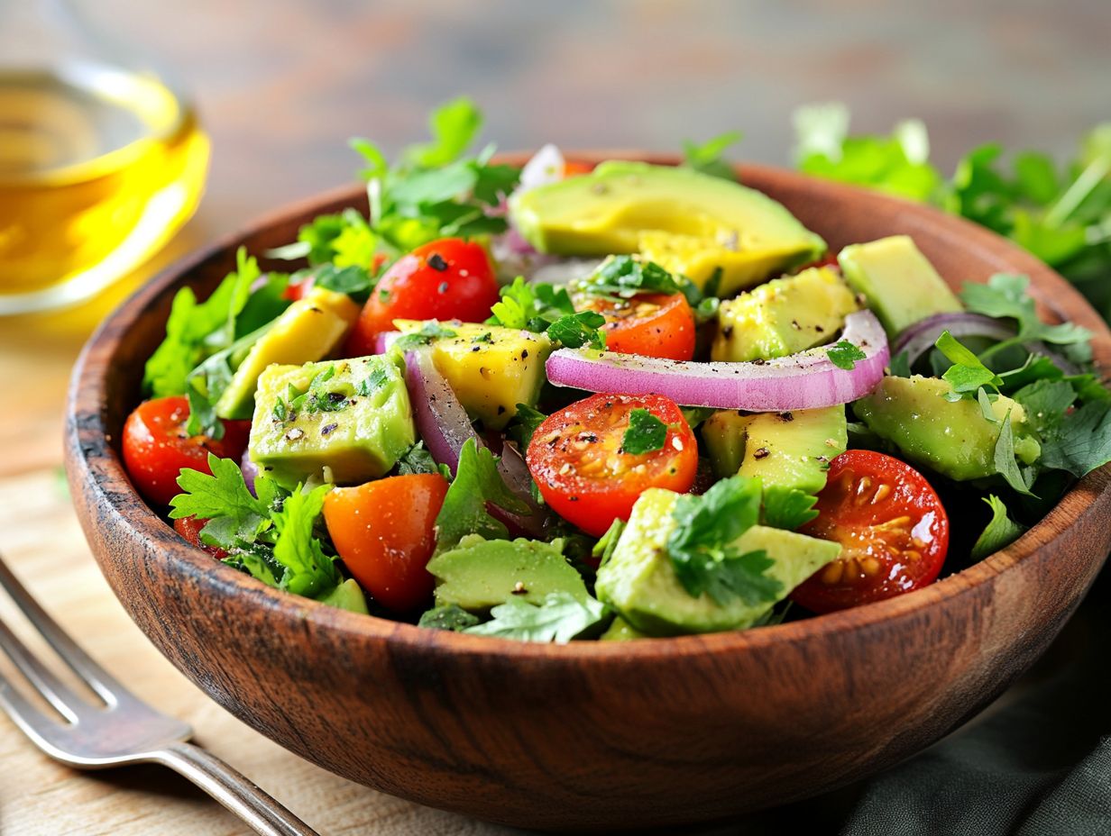 2. Mexican Avocado Salad