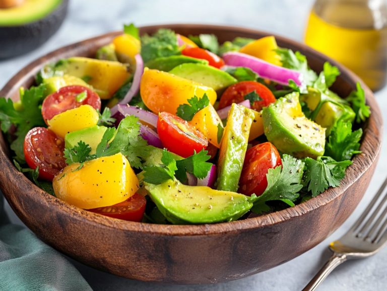 Keto-Friendly Avocado Salad Recipes