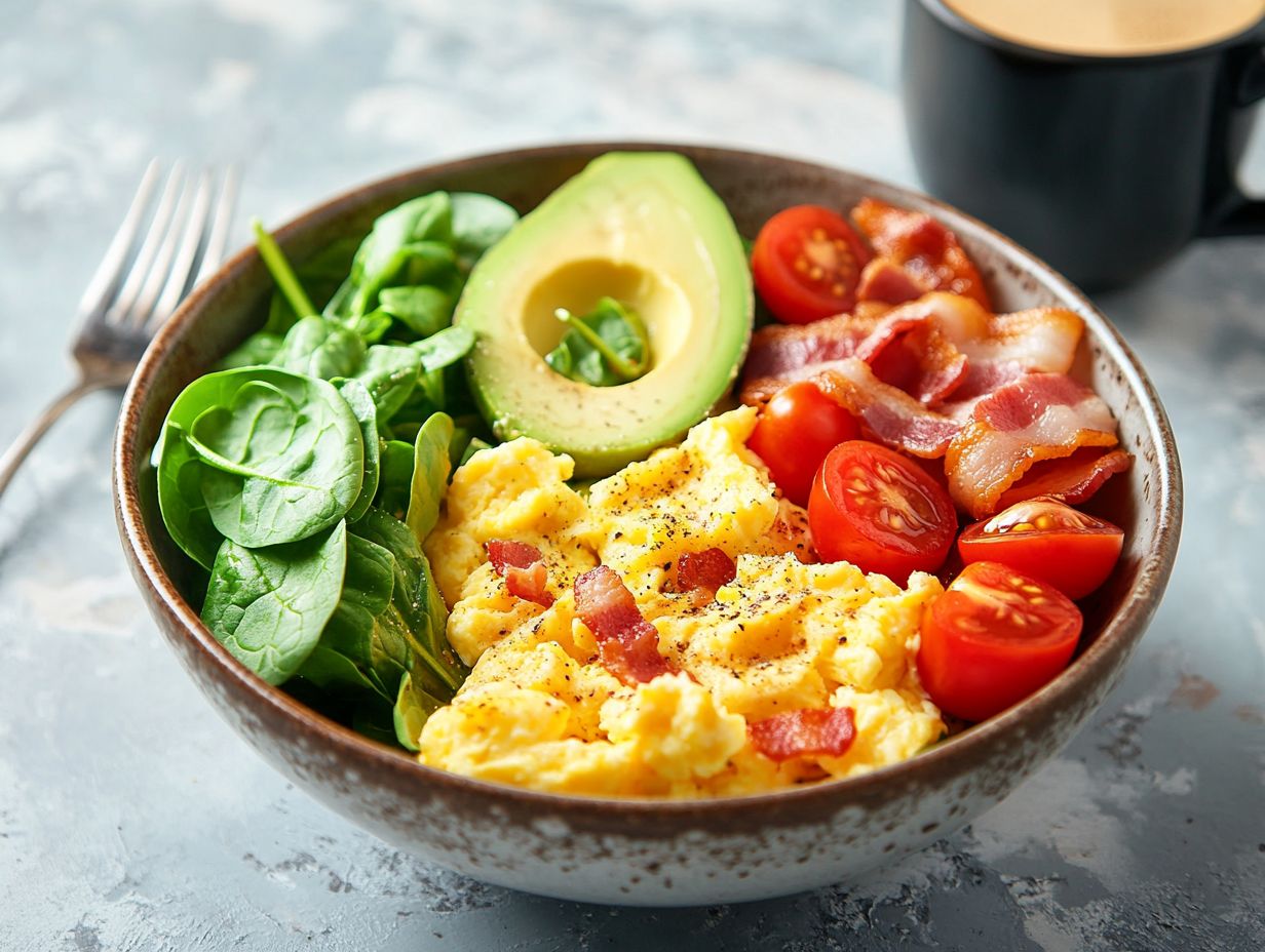 Keto-Friendly Breakfast Bowl