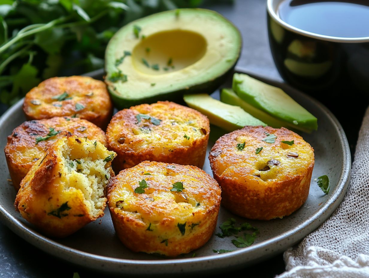 6. Broccoli and Cheddar Muffins