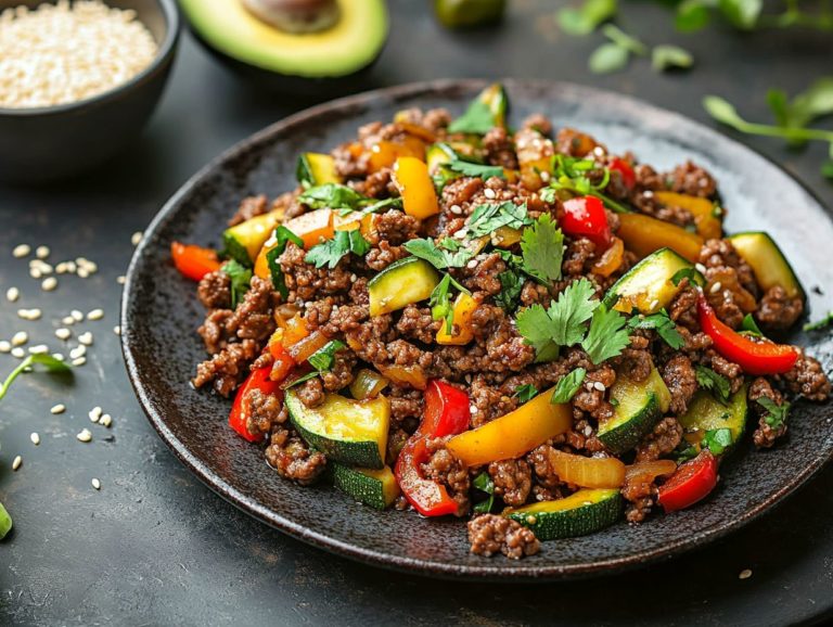 Keto-Friendly Ground Beef Recipes