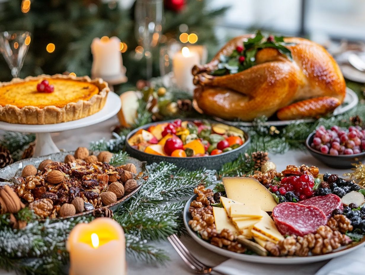 Image depicting frequently asked questions about keto diets during holidays