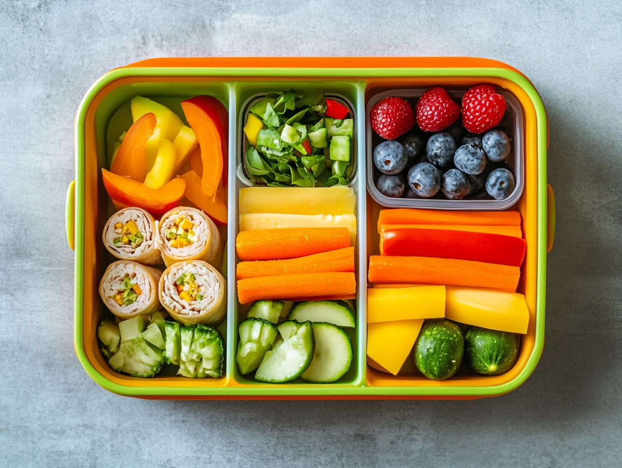 Healthy keto-friendly lunchbox ideas for kids