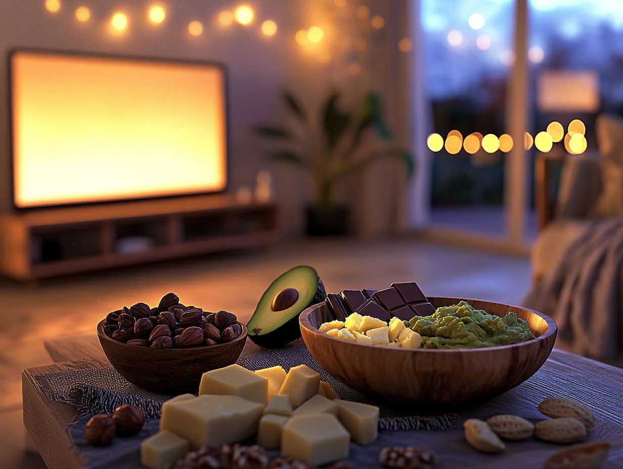 Delicious keto-friendly snacks for movie nights