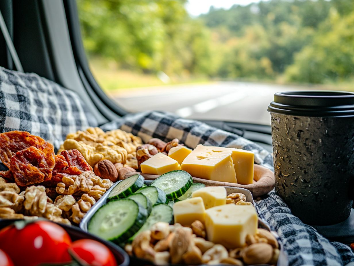 Keto-friendly snacks for road trips