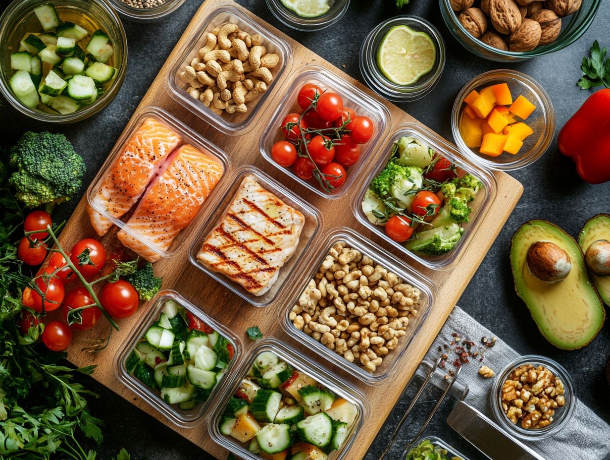 Keto meal prep for weight loss success