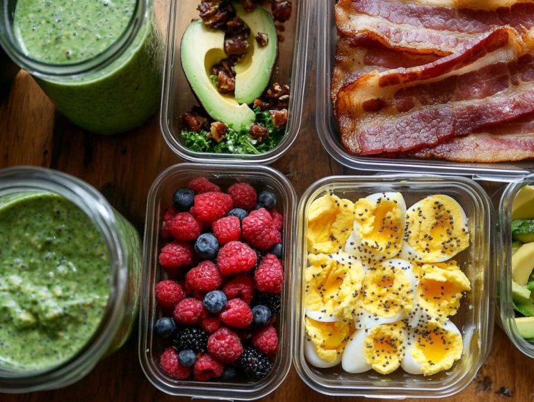 Keto Meal Prep: Ideas for Easy Breakfasts