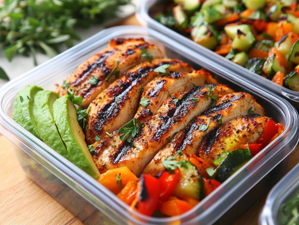 Turkey and Vegetable Lettuce Wraps served on a plate