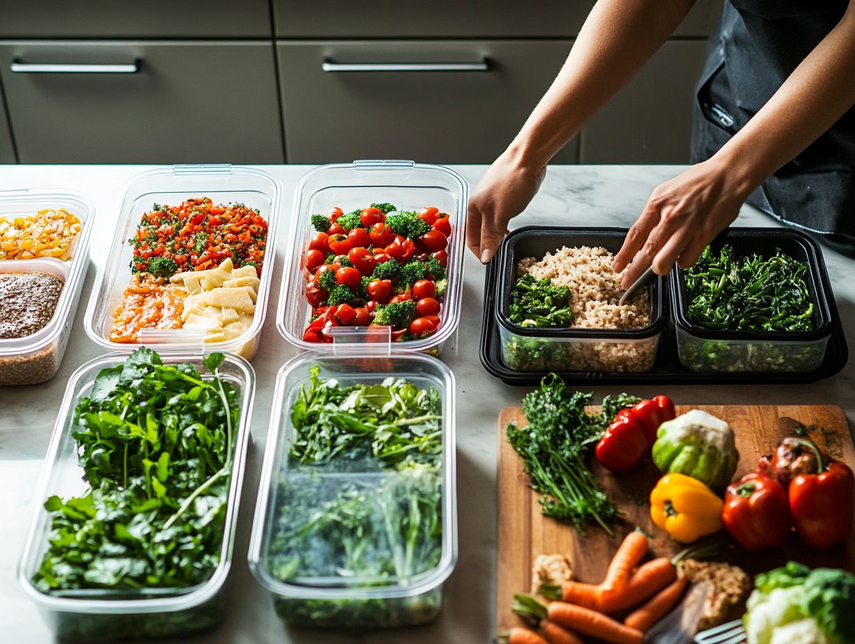 Image illustrating common questions about Keto meal prep.