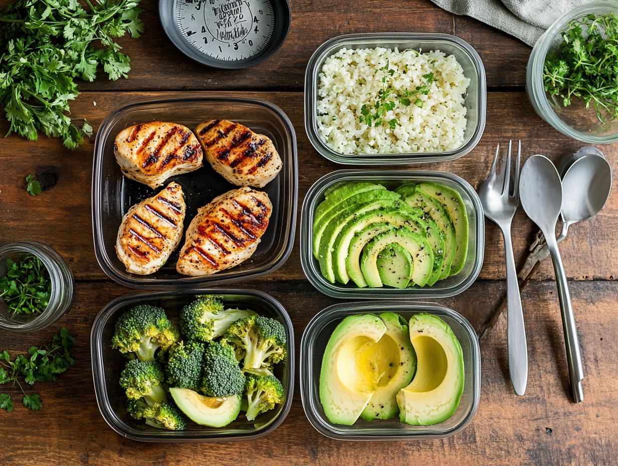 Tips for Successful Keto Meal Prepping