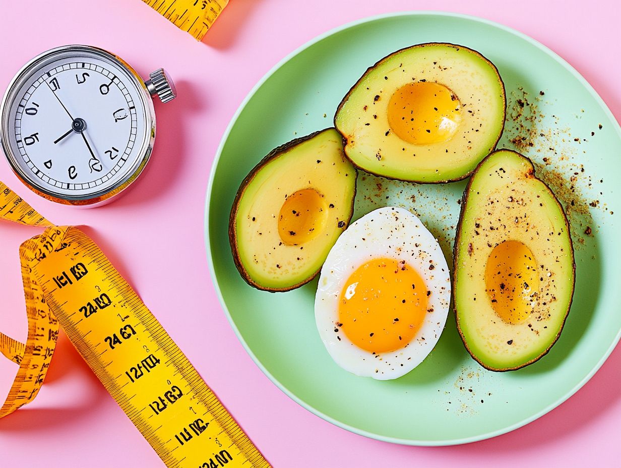 Illustration of reduced inflammation through fasting and ketogenic diet